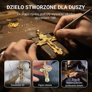 Dzieło stworzone dla duszy – zawieszka pokryta złoceniem 18K