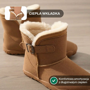Buty barefoot z ciepłą wkładką i komfortową amortyzacją