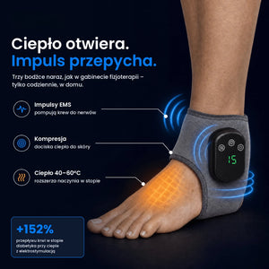 Mechanizm działania: ciepło otwiera, impuls przepycha