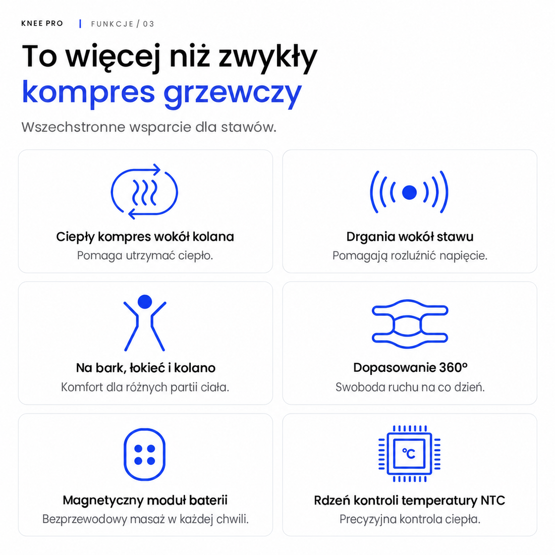Więcej niż zwykły kompres grzewczy – funkcje masażera