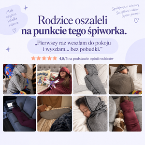 Opinie rodziców o śpiworku sensorycznym dla dzieci