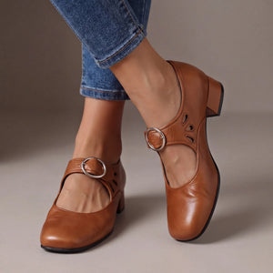 Zofira | Buty Mary Jane w stylu retro