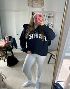 Varsitella - Navy with White Letters