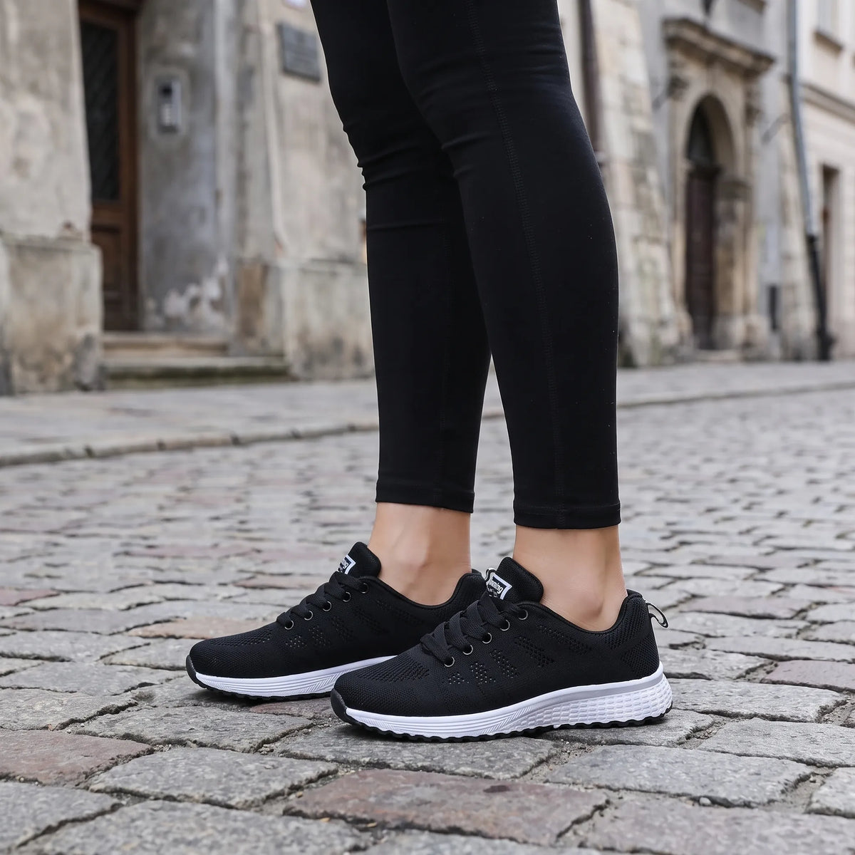 Buty Sportowe Damskie Lekkie z Wkładką Wspierającą Łuk Stopy