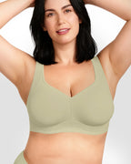 Gelessa - Żelowy Biustonosz Bez Fiszbin Wygładzający - Jasnozielony