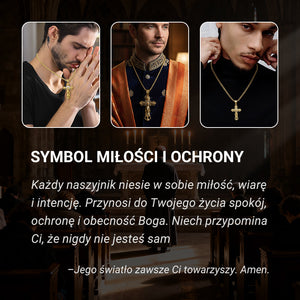 Symbol miłości i ochrony – naszyjnik z krzyżem