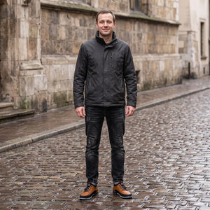 Buty Skórzane Męskie Premium Sznurowane, na Co Dzień i do Pracy
