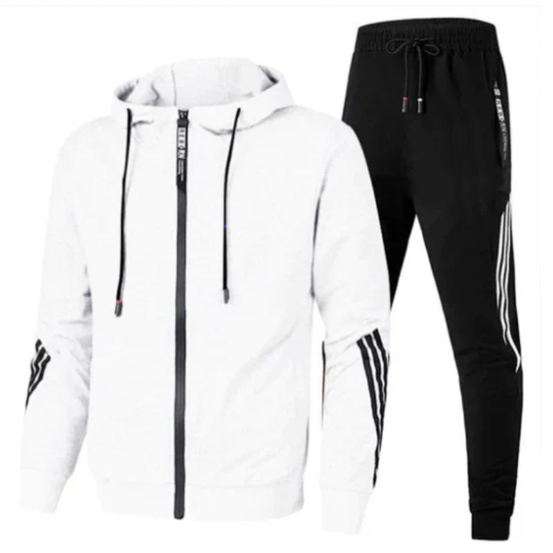 David - Nowoczesny Komplet Dresowy Męski Streetwear