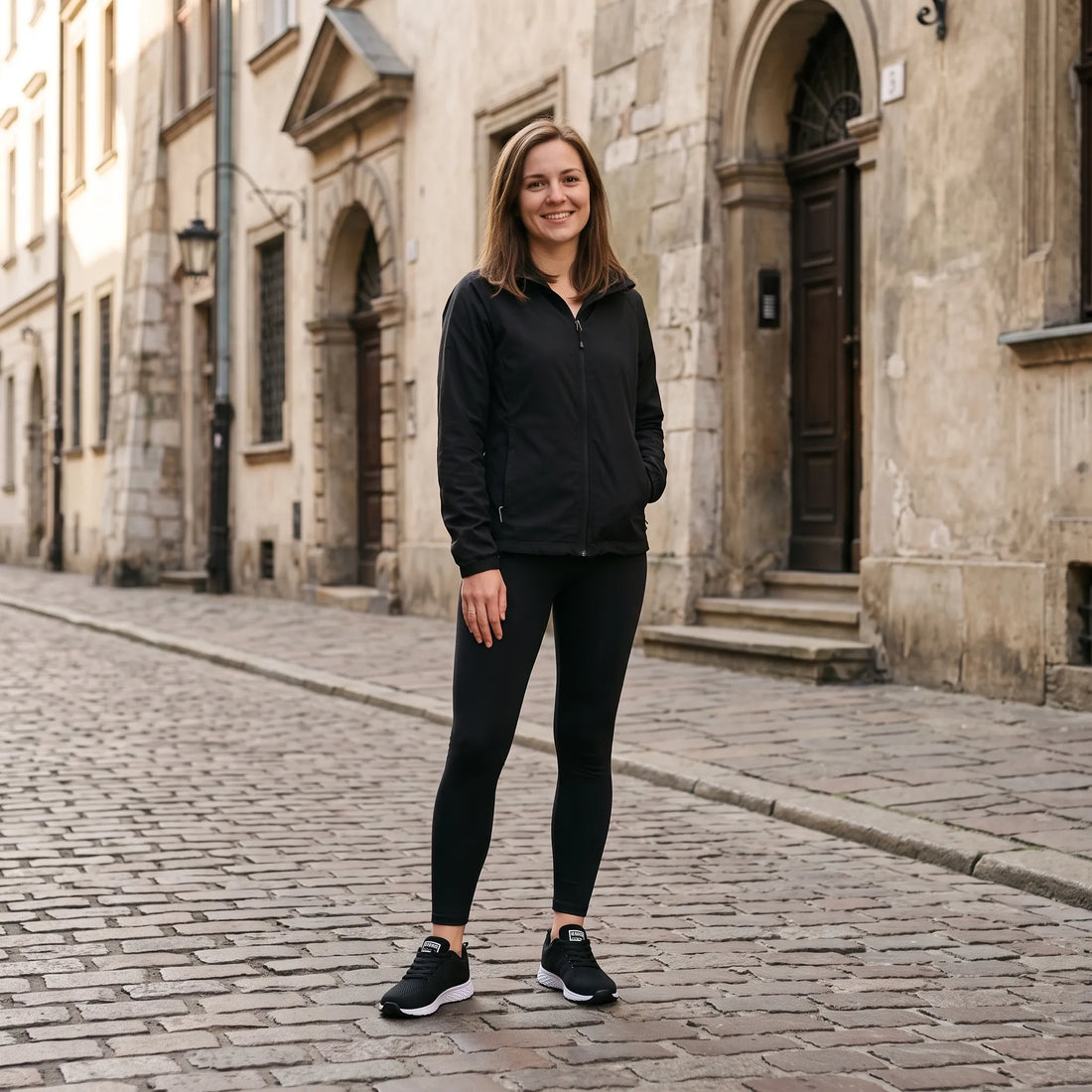 Buty Sportowe Damskie Lekkie z Wkładką Wspierającą Łuk Stopy