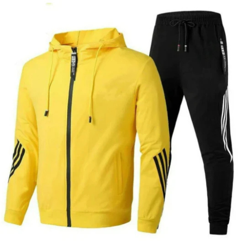 David - Nowoczesny Komplet Dresowy Męski Streetwear