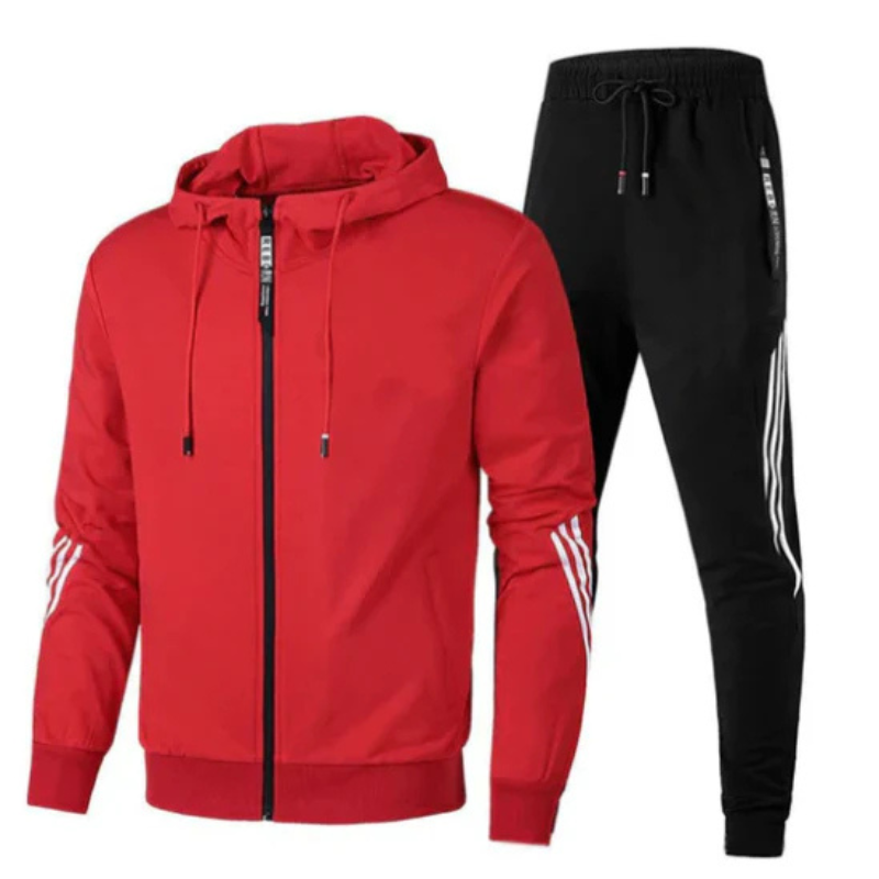 David - Nowoczesny Komplet Dresowy Męski Streetwear