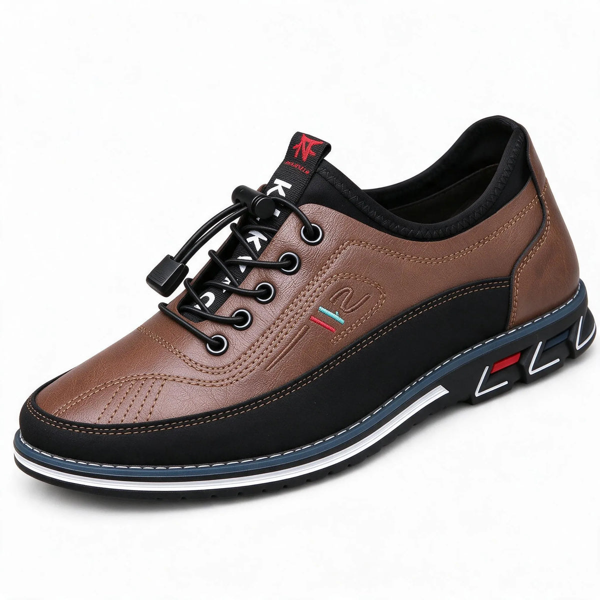 Buty Skórzane Męskie Premium Sznurowane, na Co Dzień i do Pracy