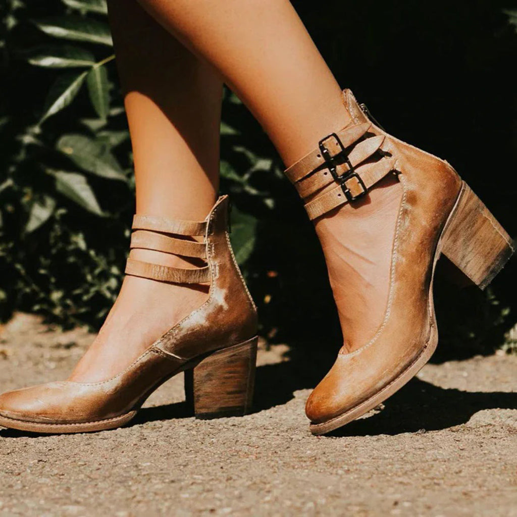 Heelora - Damskie Buty na Obcasie z Antypoślizgową Podeszwą