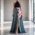 Bloomara - Elegancka Sukienka Maxi O Linii A