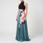 Bloomara - Elegancka Sukienka Maxi O Linii A