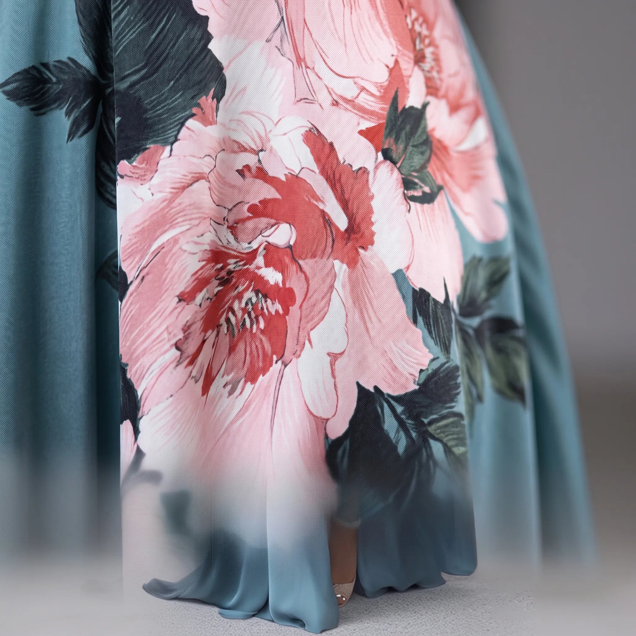 Bloomara - Elegancka Sukienka Maxi O Linii A
