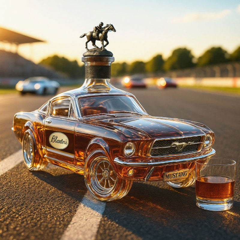 Vintago - Karafka do Whisky w Kształcie Samochodu Mustang - Styl Klasyczny