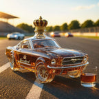 Vintago - Karafka do Whisky w Kształcie Samochodu Mustang - Styl Premium