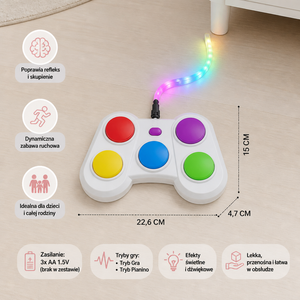 Refleo – Interaktywna Gra Refleksowa LED