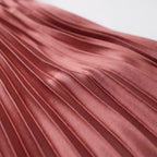 Pleatoria - Elegancka Sukienka Plisowana Maxi