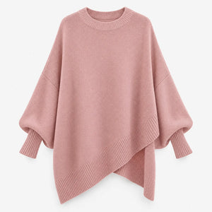 Sweter Damski Oversize z Rękawami Nietoperz