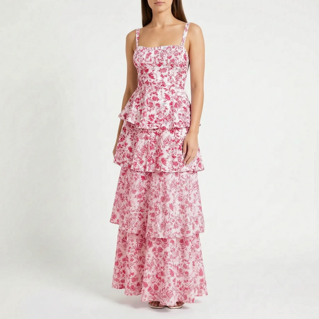Tieris - Elegancka Sukienka Maxi