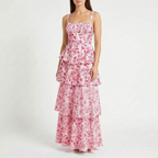 Tieris - Elegancka Sukienka Maxi
