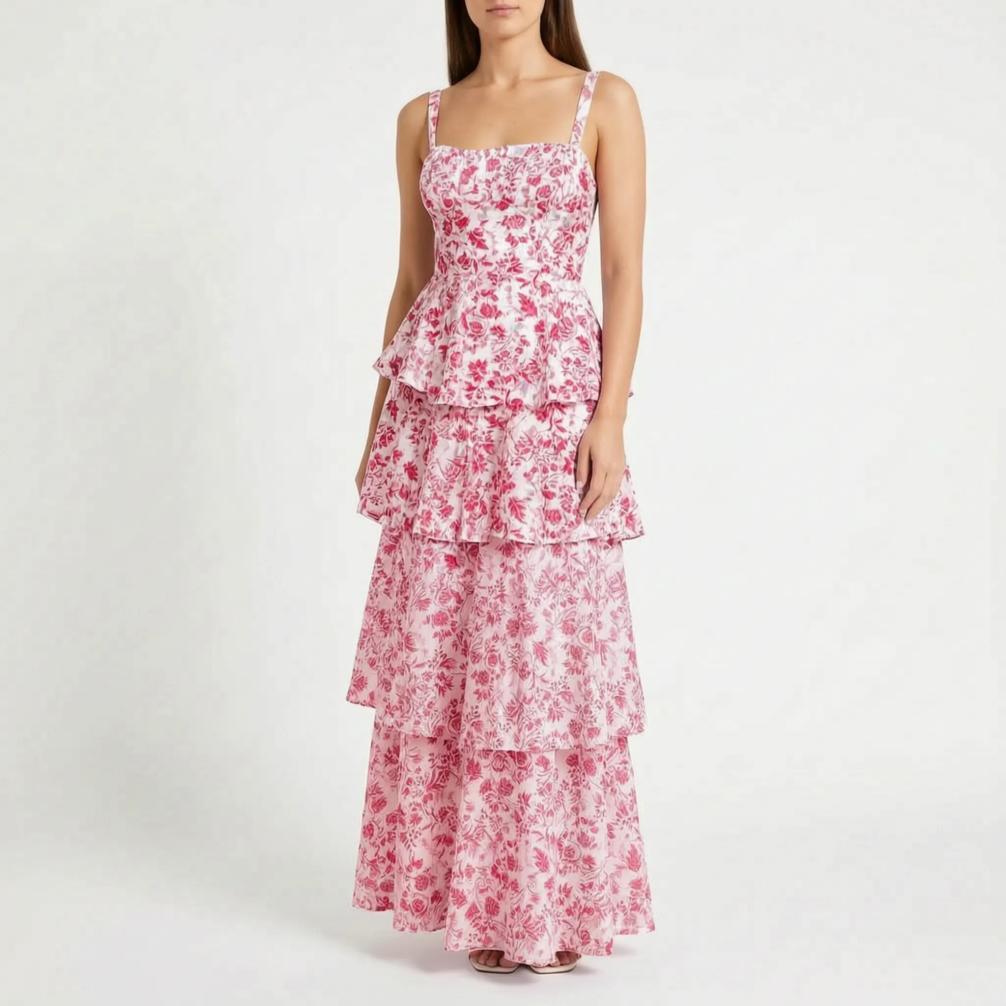 Tieris - Elegancka Sukienka Maxi