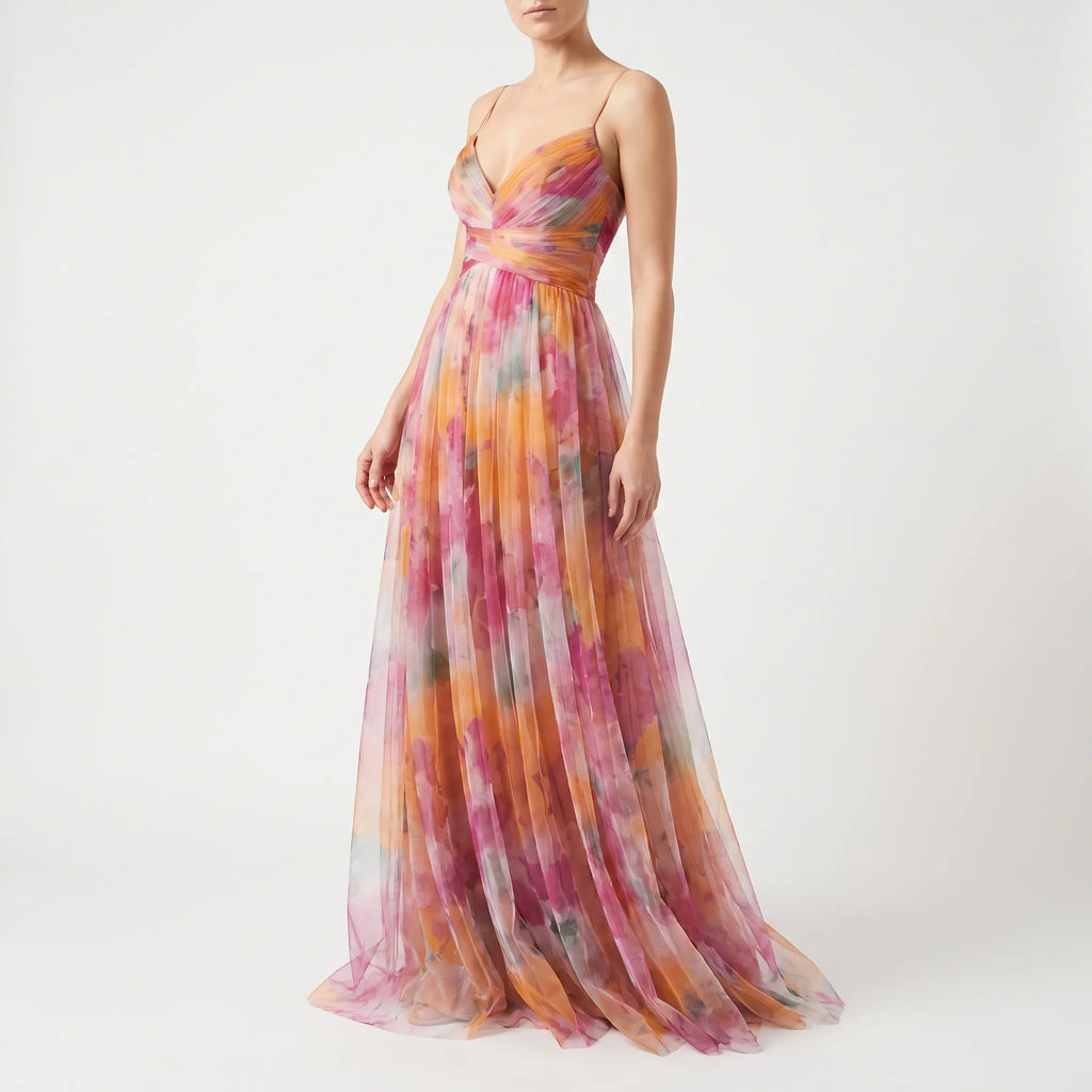 Vesperia - Elegancka Sukienka Maxi