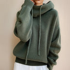 Annelou - Bluza z Kapturem Damska Oversize