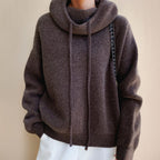 Annelou - Bluza z Kapturem Damska Oversize