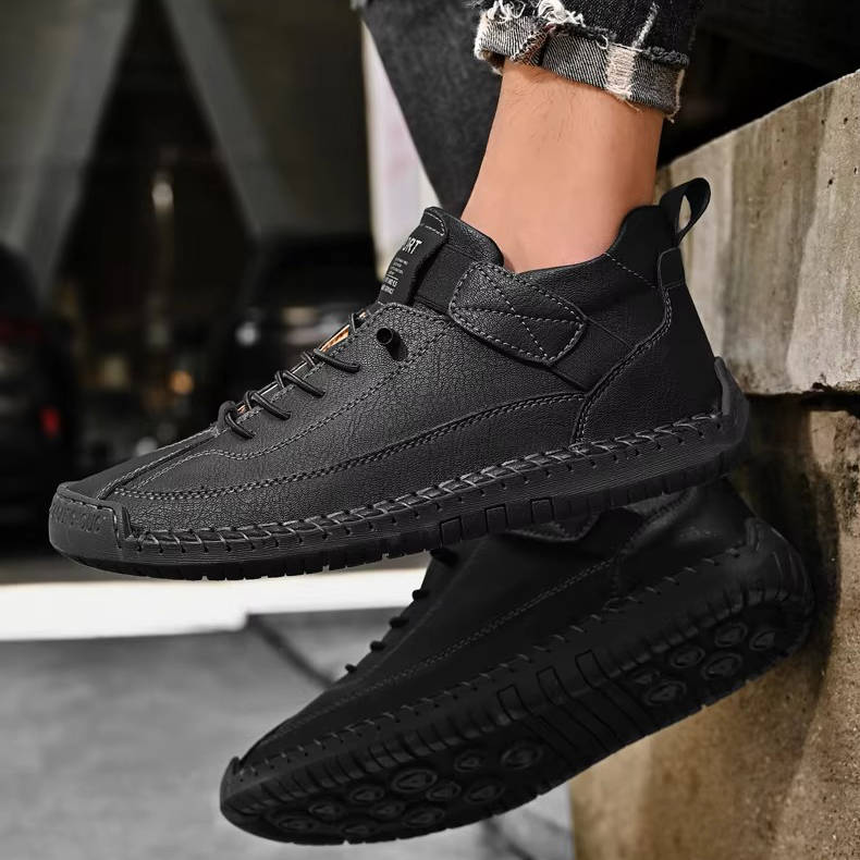 Emberly - Ortopedyczne Sneakersy Damskie - Czarny