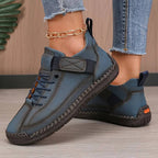 Emberly - Ortopedyczne Sneakersy Damskie - Niebieski