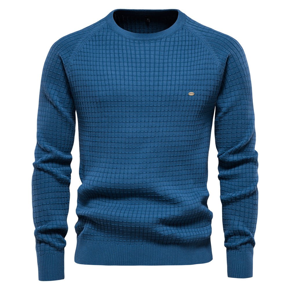 Ollmark - Strukturalny Sweter Męski Zimowy