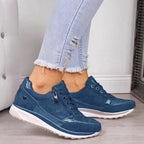 Zipsole sneakersy z zamkiem - Granatowy