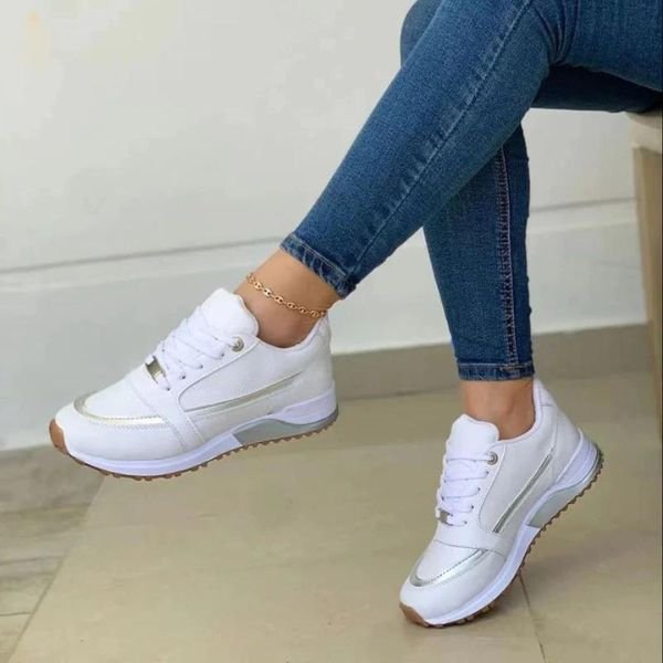 Isadora - Ortopedyczne Sneakersy Damskie Wspierające Krok